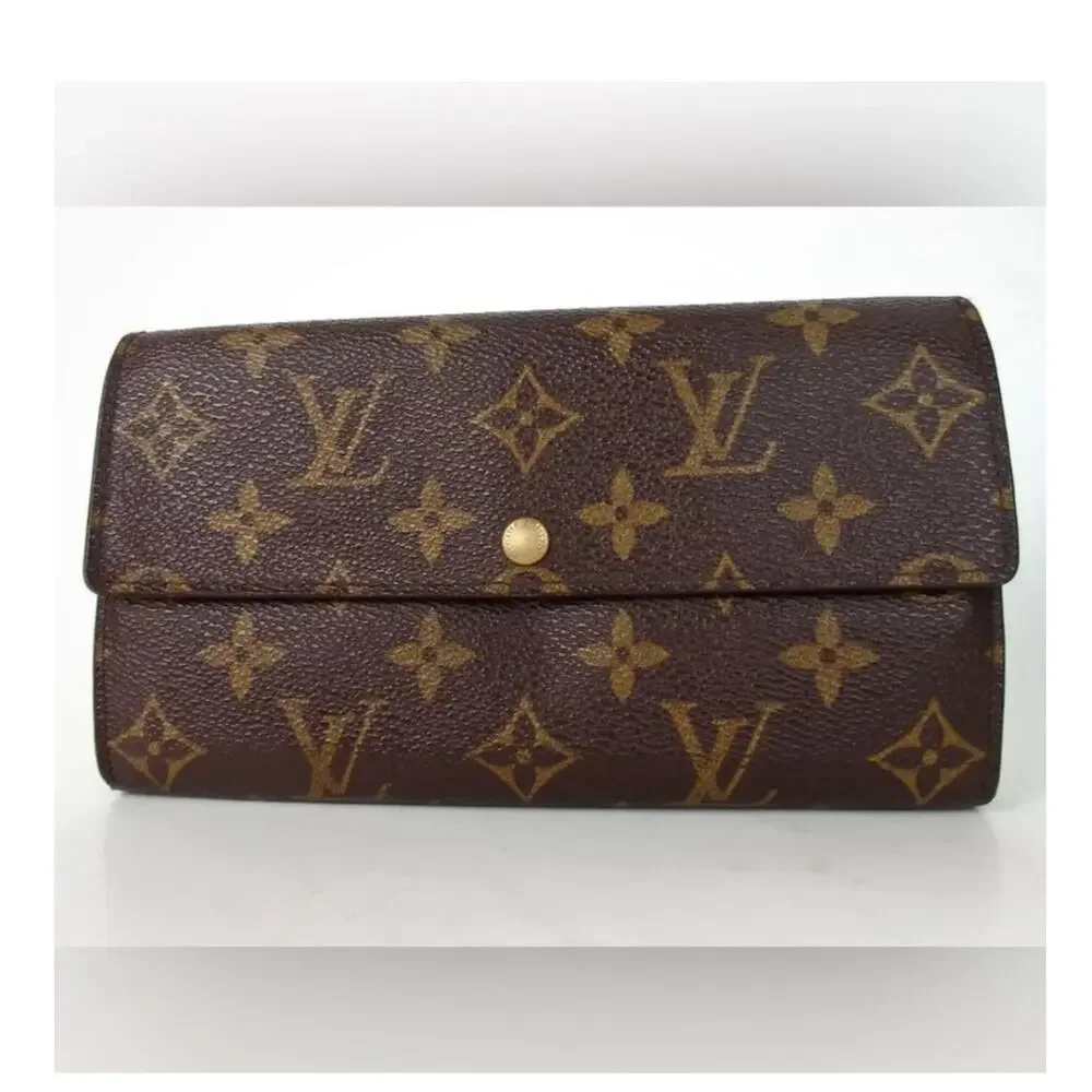 Authentic LOUIS VUITTON Pochette Portemonne Cartes Wallet